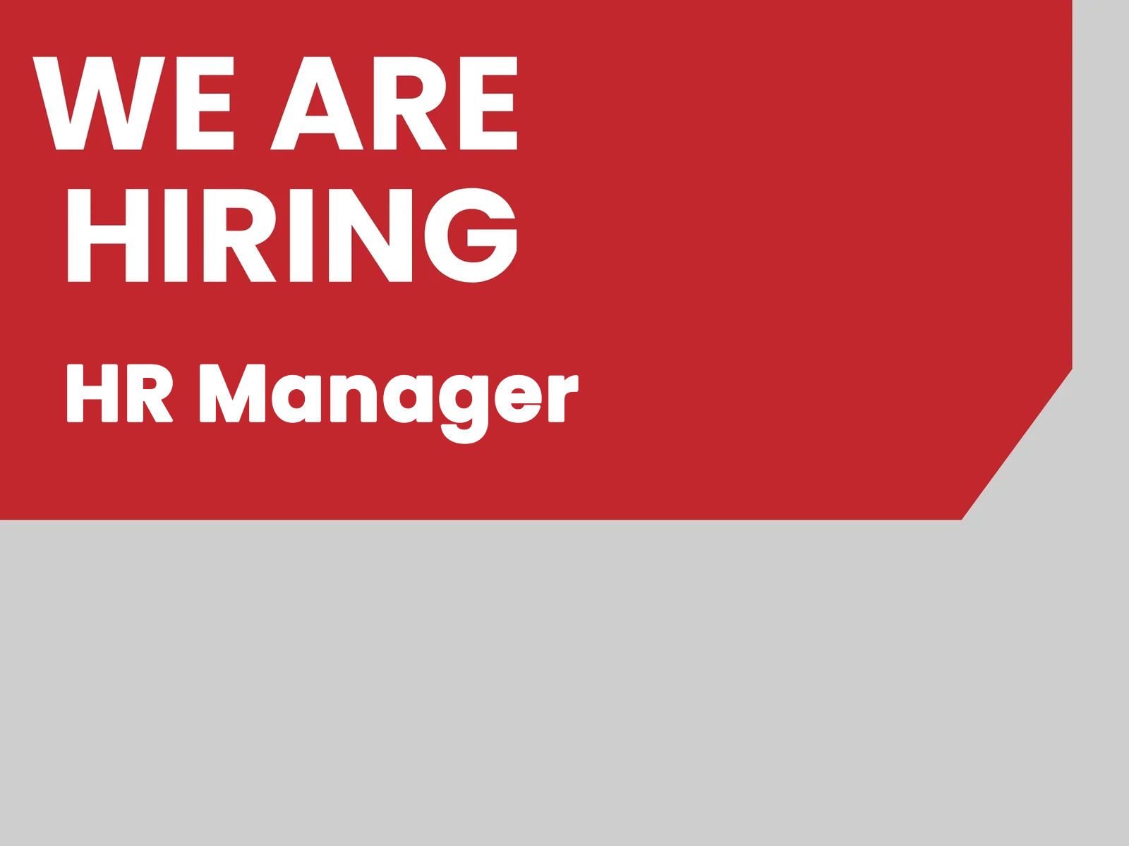 HR Manager